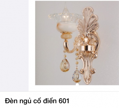 Đèn ngủ cổ điển 601