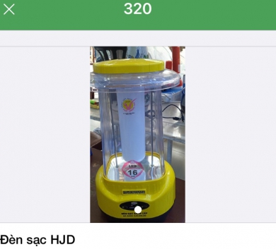 Đèn sạc HJD 320
