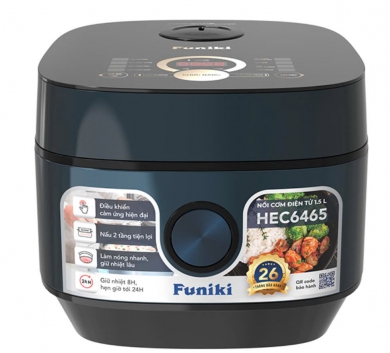  Nồi cơm điện tử Funiki 1.5 lít HEC6465