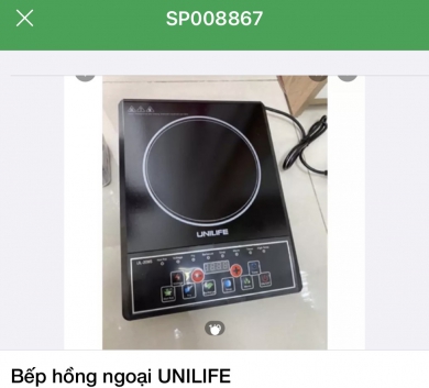 Bếp hồng ngoại UNILIFE