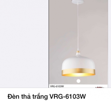 Đèn thả trắng VRG-6103W