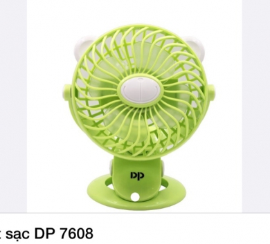 Quạt sạc DP 7608