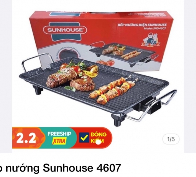 Bếp nướng Sunhouse 4607